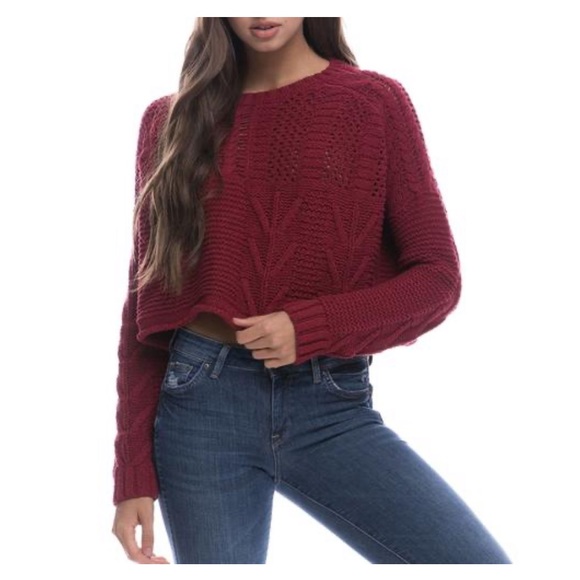 ENDLESS ROSE CHUNKY SWEATER KNIT - Picture 2 of 7